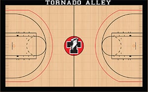 court floor design