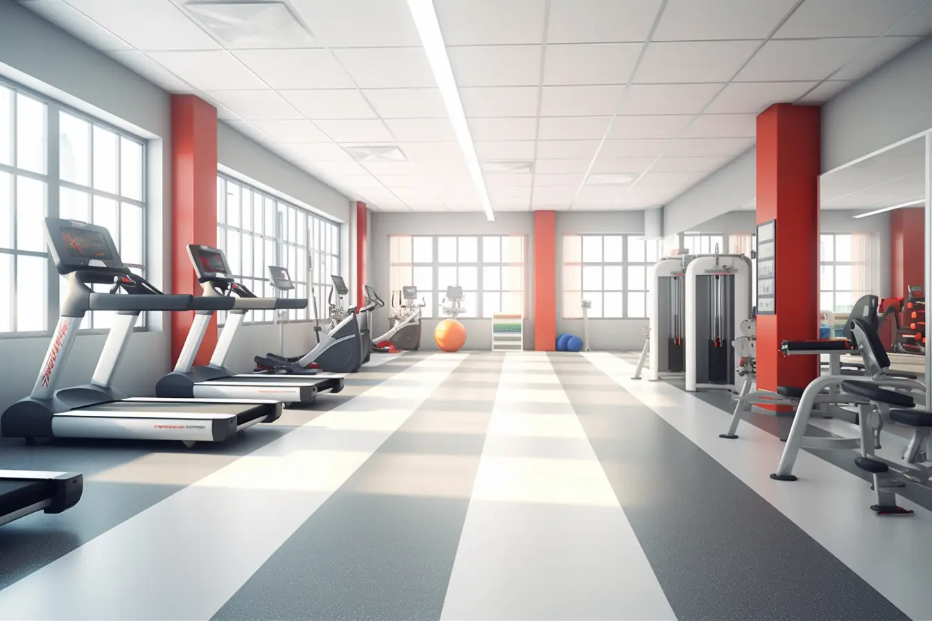 the right gym flooring plan