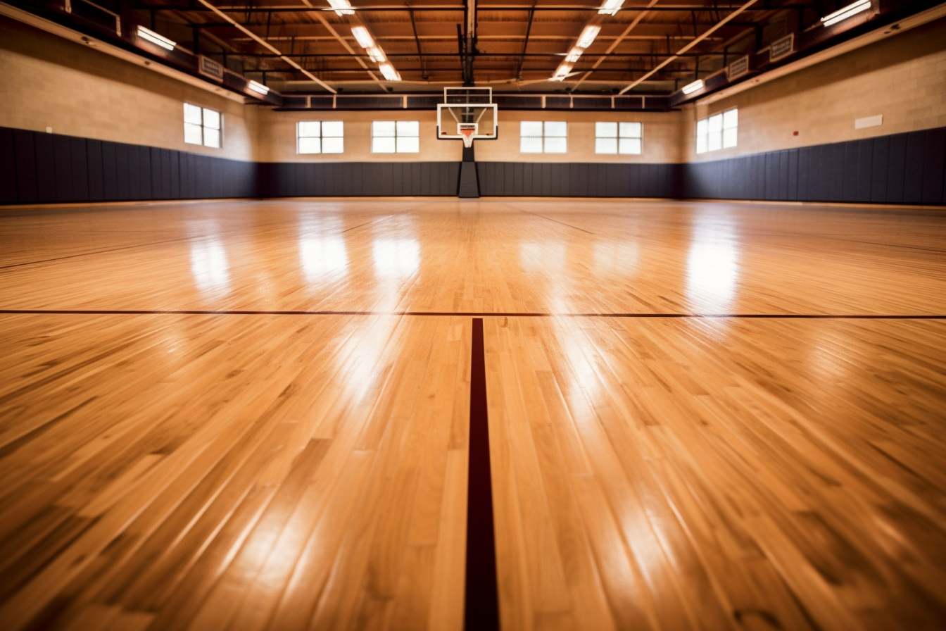 summer gym flooring upgrade