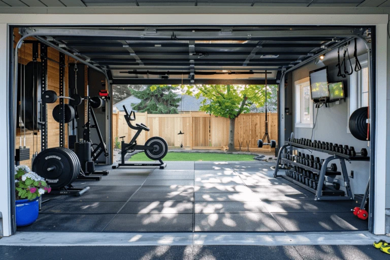 Garage Rubber Gym Floor