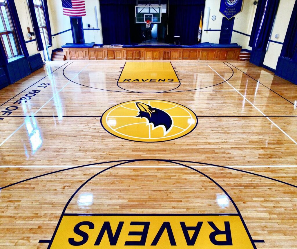 Hardwood Basketball Court Floor Company